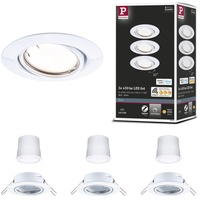 Paulmann LED-Einbauleuchte Basisset Smart Home Zigbee Coin Rund 90