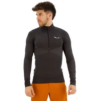Salewa Zebru Responsive Langarm-baselayer - Onyx - M