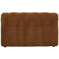 KAWOLA Sofa Seitenelement SEPHI groß Cord Vintage rostbraun