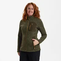 Deerhunter Lady Sarek Knitted Jacket Olive Night melange, 44