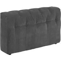 KAWOLA Sofa Seitenelement SEPHI groß Cord Vintage anthrazit