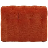 KAWOLA Sofa Seitenelement SEPHI medium Cord Vintage rot