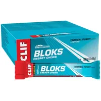 Clif Bar Unisex Clif Shot Bloks Tropical Punch Karton
