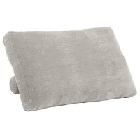 KAWOLA SEPHI Rückenkissen 70 x 20 cm Silber