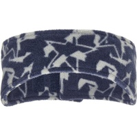 Playshoes Fleece-Stirnband Sterne Camouflage in Dunkelblau