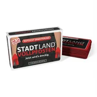 Denkriesen Stadt Land VOLLPFOSTEN® - Das Brettspiel - Rotlicht