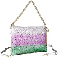 COLLEZIONE ALESSANDRO Abendtasche Bling mit tausenden Strass Glitzersteinen 30cm
