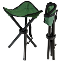 AMANKA Camping Hocker Klapphocker Angelhocker Falthocker Campinghocker Dreibein Stuhl