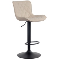 CLP Barhocker Emma creme/Kunstleder