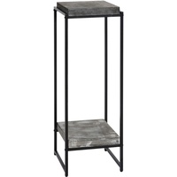 Mendler Blumentisch HWC-K71, Blumenregal Beistelltisch Pflanzregal, MVG-zertifiziert MDF Metall