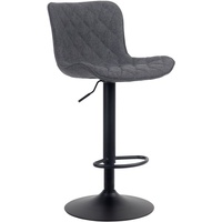 CLP Barhocker Emma schwarz/Stoff