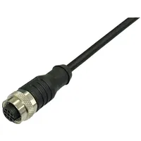 BKL Electronic 2702002 Sensor-/Aktor-Anschlussleitung M12 Kupplung, gerade 10 m