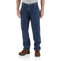CARHARTT Double-Front Logger Jeans Blau (H45) - W38/L34