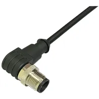 BKL Electronic 2702030 Sensor-/Aktor-Anschlussleitung M12 Stecker, gewinkelt 2 m