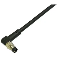 BKL Electronic 2700034 Sensor-/Aktor-Anschlussleitung M8 Stecker, gewinkelt 5 m