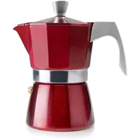 Ibili - Red 12 Tassen, 600 ml, Aluminiumdruckguss, für