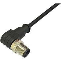 BKL Electronic 2702028 Sensor-/Aktor-Anschlussleitung M12 Stecker, gewinkelt 5 m