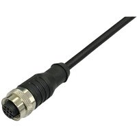 BKL Electronic 2702004 Sensor-/Aktor-Anschlussleitung M12 Kupplung, gerade 5 m