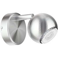 Ledscom.de Wand-Leuchte TAURI, einflammig, inkl. LED GU10 Lampe (warmweiß,