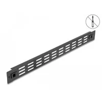 DeLock - (19") Panel mit Lüftungsschlitzen werkzeugfrei 1 HE