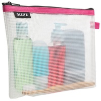 Leitz WOW Traveller Zip-Beutel Kosmetik pink