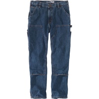 CARHARTT Double-Front Logger, Jeans Blau (H45) - W42/L32