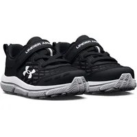 Under Armour Assert 10 AC Laufschuhe Jungen 001 black/white/white