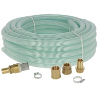 Kerbl 221119 Saugschlauch mit Hart PVC Spirale, 25m Länge