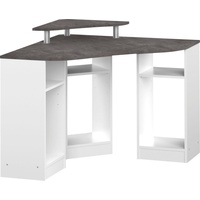 TemaHome Schreibtisch »Corner«, Melamingestell, Tischplatte in untersch. Farbvarianten, Breite