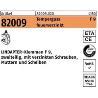 Lindapter GT F 9 M 20 feuerverzinkt, komplett S