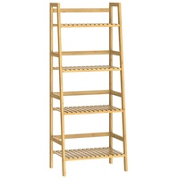 CASARIA Standregal Bambus 4 Etagen