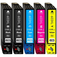 Druckerparadies 5er Sparpack ersetzt Epson 603XL 603 Druckerpatronen im