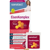 Sanotact Eisen Komplex mit B2 Kupfer & Folsäure