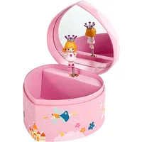 Trousselier 6230502 Musikspieluhr in Herz-Form, Prinzessin, Spieldose für Kinder