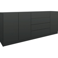 Borchardt Möbel Sideboard »Vaasa«, Breite 190 cm, schwarz