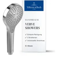 Villeroy & Boch Verve Showers Handbrause 3 Strahlarten, TVS10900100061
