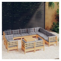 VidaXL 13-tlg. Loungeset grau
