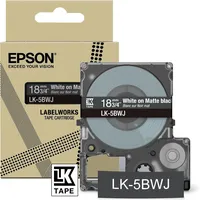 Epson Original DirectLabel-Etiketten weiss auf schwarz matt C53S672083