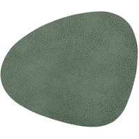 Lind DNA LINDDNA Tischset Hippo L Curve Leder Grün