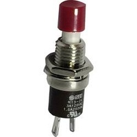 TRU Components TC-R13-24B1-05 RD Drucktaster 250 V/AC 1.5 A