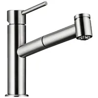 Kludi Steel 2, Einhebelmischer, Edelstahl, Hochdruck
