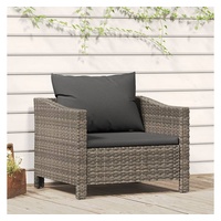 VidaXL Gartensessel 59 x 59 x 108 cm grau