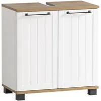 Schildmeyer MÖBELPARTNER Waschtischunterschrank ohne Waschbecken Jelda 154166 eiche landhaus,