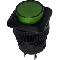 TRU Components 1587810 TC-R13-508A-05GN Drucktaster 250 V/AC 1.5 A
