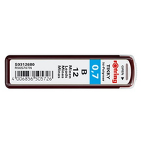 Rotring Druckbleistiftminen Hi-Polymer 0,7mm B