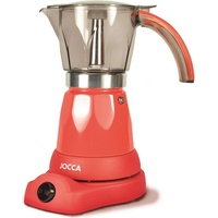 Jocca elektrische Espresso Kaffeemaschine rot