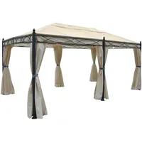 MCW Pergola, Weiß, Metall, 298x276x500 cm, 298 cm)