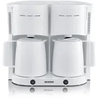 Severin Duo-Filterkaffeemaschine KA 9314 weiß