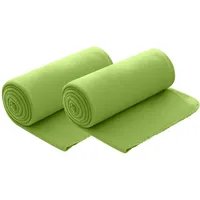 Wometo 2er Set Polar Fleecedecke oekoTex 130x160 ca. 400g