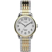 Timex Easy Reader 25mm Damen-Armbanduhr mit Dehnband, perfekte Passform